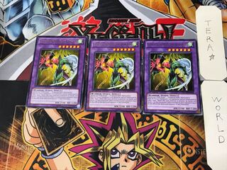 English Elemental HERO Flame Wingman 2 rare, set of 3 Tera.