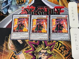 English Crimson Blader 1 rare, set of 3 Tera.