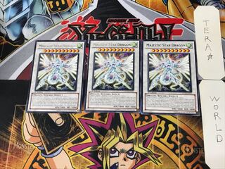 English Majestic Star Dragon 2 rare, set of 3 Tera.