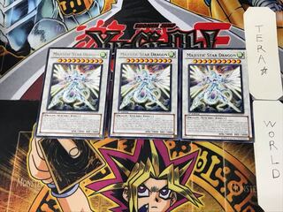 English Majestic Star Dragon 3 rare, set of 3 Tera.