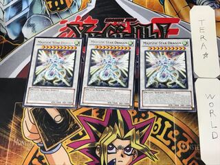 English Majestic Star Dragon 4 rare, set of 3 Tera.