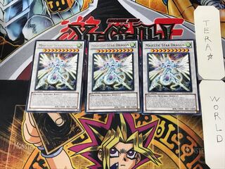 English Majestic Star Dragon 5 rare, set of 3 Tera.