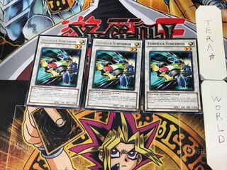 英語版 フォーミュラ・シンクロン 9 レア 3枚セット てら