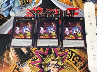 English Slacker Magician 4 rare, set of 3 Tera.