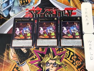 English Slacker Magician 7 rare, set of 3 Tera.