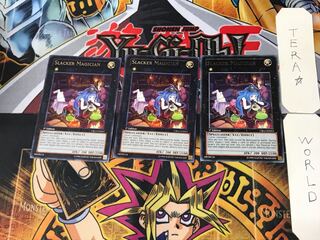 English Slacker Magician 8 rare, set of 3 Tera.