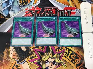 English Har Cleffa's Feather Broom 1 black rare, set of 3 Tera.