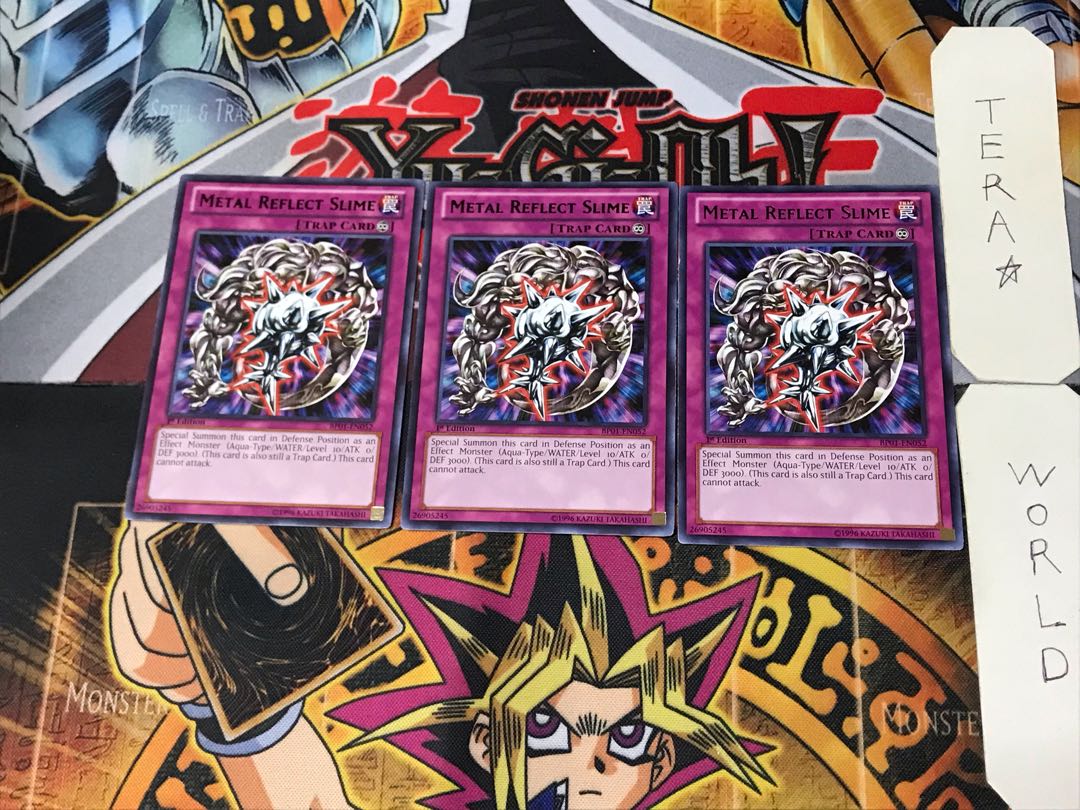 英語版 メタル・リフレクト・スライム 2 黒レア 3枚セット てら