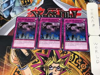 English Call of the Haunted 1 black rare, set of 3 Tera.