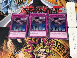 English Call of the Haunted 2 black rare, set of 3 Tera.