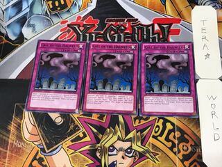 English Call of the Haunted 3 Black Rare Set of 3 Tera