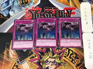 English Call of the Haunted 9 black rare, set of 3 Tera.