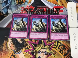 English Solemn Judgment 4 Black Rare Set of 3 Tera.