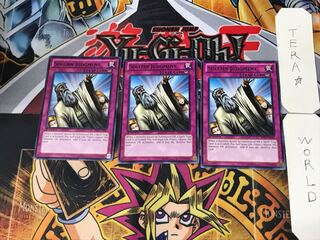 English Solemn Judgment 5 black rare, set of 3 Tera.