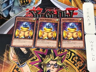 English Slate Warrior 3 Black Rare Set of 3 Tera