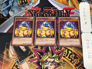 English Slate Warrior 4 Black Rare, set of 3 Tera.