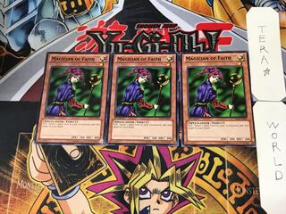 English Magician of Faith 2 Black Rare, set of 3 Tera.