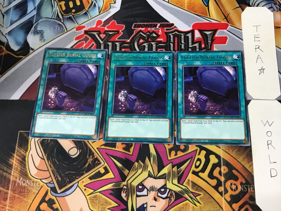 English Foolish Burial Goods 1 gold rare, set of 3 Tera.