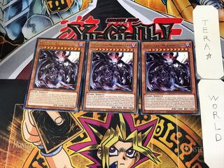 English Darklord Morningstar 1 gold rare, set of 3 Tera.