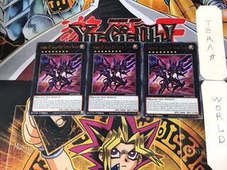 英語版 No.107 銀河眼の時空竜 1 金レア 3枚セット てら