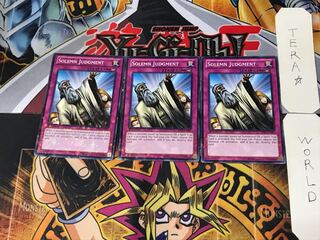 English Solemn Judgment 1 Normal Parallel Set of 3 Tera.