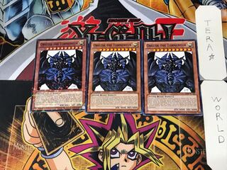 英語版 オベリスクの巨神兵 1 ノーマルパラレル 3枚セット てら