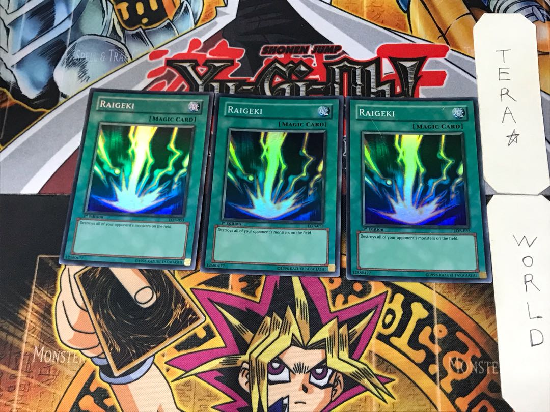 英語版 サンダー・ボルト 1 スーパー 3枚セット てら