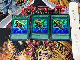 English The Flute of Summoning Dragon 1 Super 3-card set Tera
