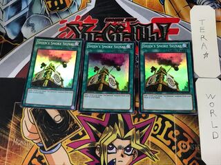 English Shien's Smoke Signal 1 Super 3-card set Tera
