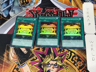 English Gold Sarcophagus 4 Super Set of 3 Tera