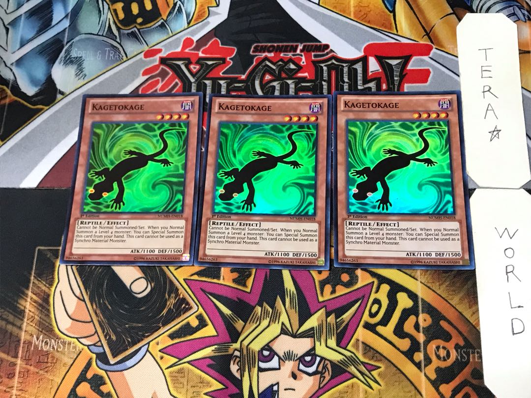 英語版 カゲトカゲ 1 スーパー 3枚セット てら