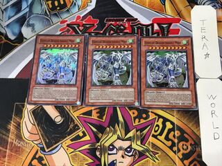 English Stardust Dragon/Buster 1 Super 3-card set, Tera.