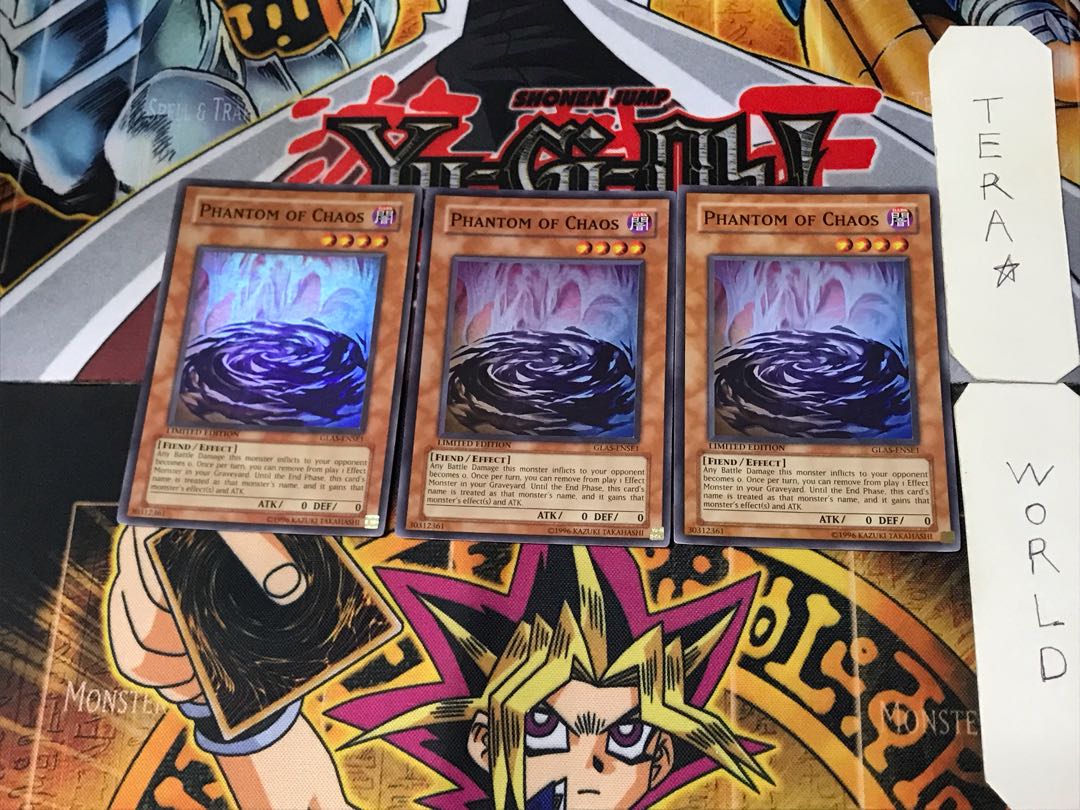 English Phantom of Chaos 1 Super 3-card set Tera