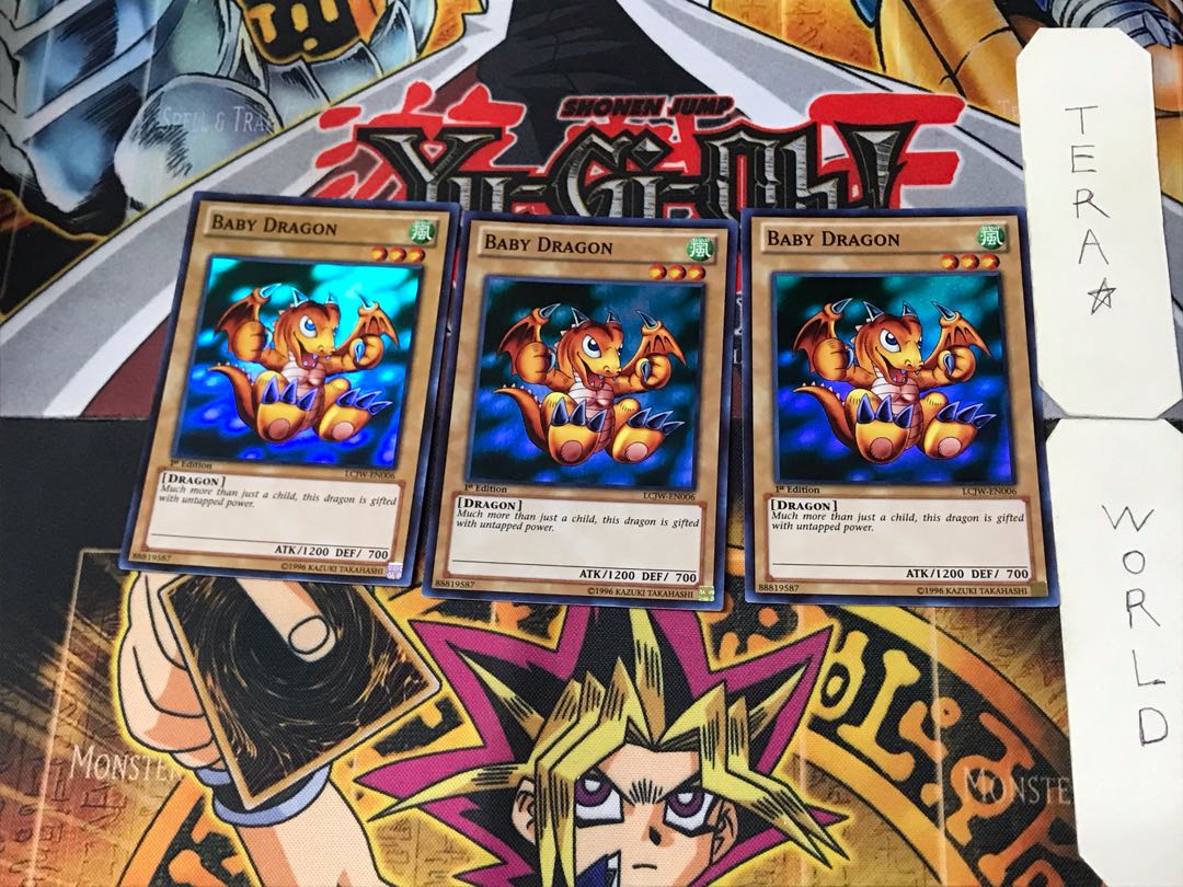 英語版 ベビードラゴン 1 スーパー 3枚セット てら