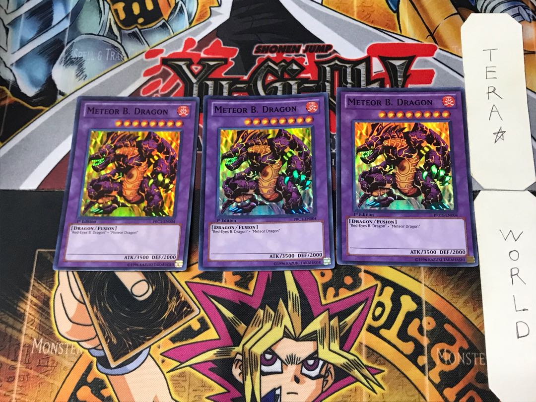 英語版 メテオ・ブラック・ドラゴン 1 スーパー 3枚セット てら