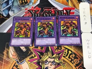 英語版 メテオ・ブラック・ドラゴン 1 スーパー 3枚セット てら