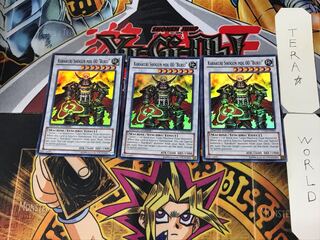 English Karakuri Shogun mdl 00 "Burei" 1 super set of 3 tera