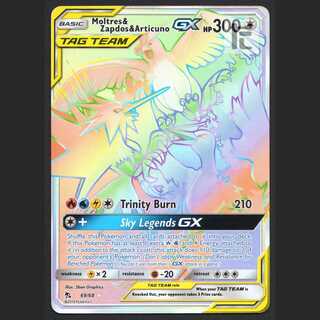 Moltres & Zapdos & ArticunoGX English [Near] HR/Management:MP2773