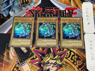 英語版 青眼の白龍 8 ウルトラ 3枚セット てら