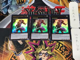 英語版 六武衆の影-紫炎 2 ウルトラ 3枚セット てら