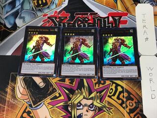 英語版 六武衆の影-紫炎 3 ウルトラ 3枚セット てら