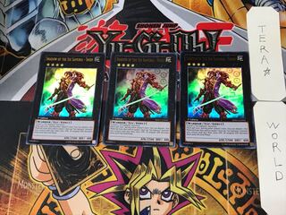 英語版 六武衆の影-紫炎 6 ウルトラ 3枚セット てら