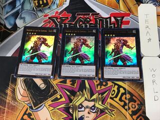 英語版 六武衆の影-紫炎 7 ウルトラ 3枚セット てら