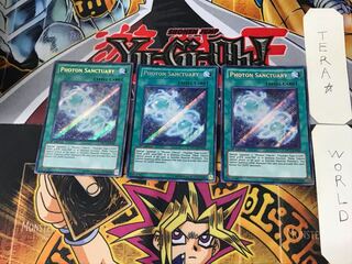English Photon Sanctuary 1 Secret 3-card set Tera