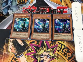 English Barrel Dragon 4 Secret 3-card set Tera