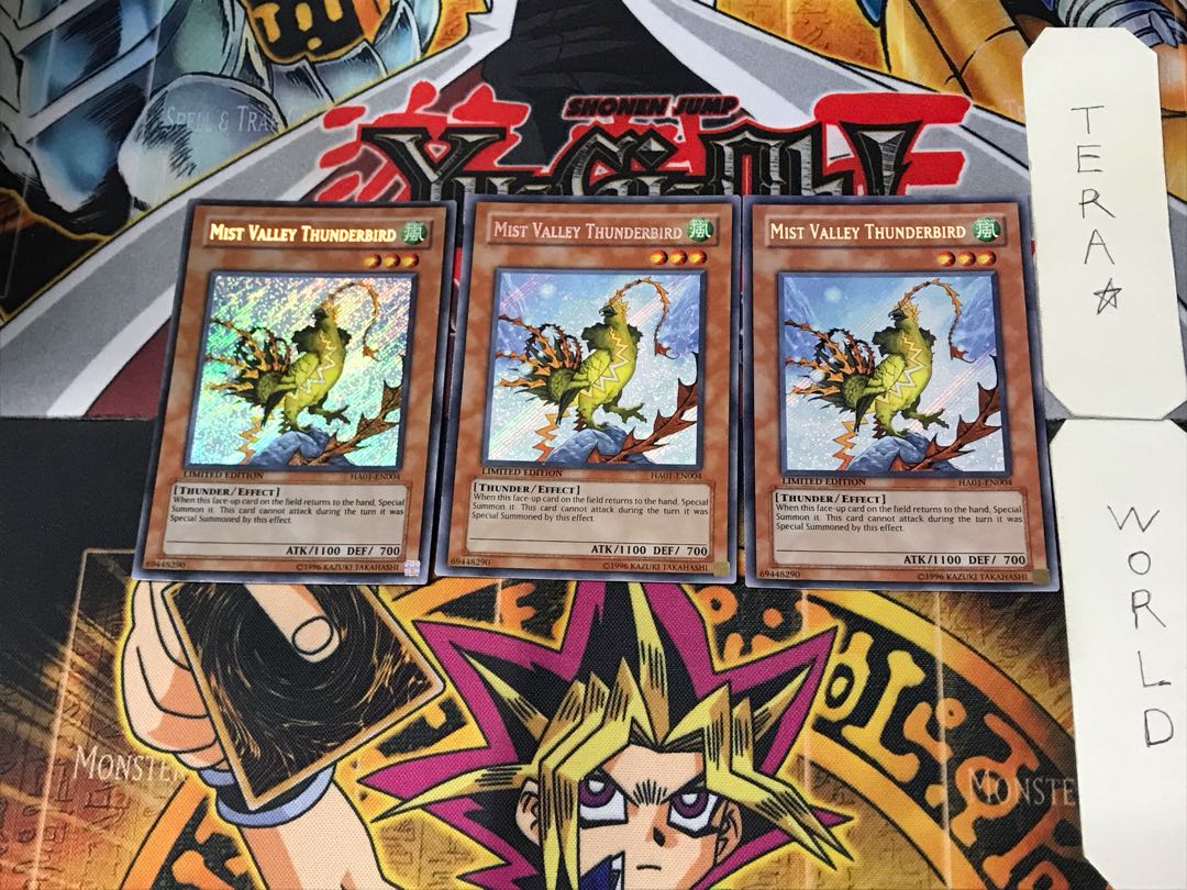 English Mist Valley Thunderbird 3 Secret 3-card set Tera