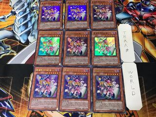 韓国版 トゥーン・ブラック・マジシャン・ガール 1 ウルトラ 9枚セット てら