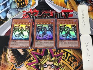 Korean version Red-Eyes Darkness Metal Dragon PP04 2 Ultra, set of 3 Tera.