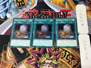 English Foolish Burial SDMA 3 Normal 3-card set Tera