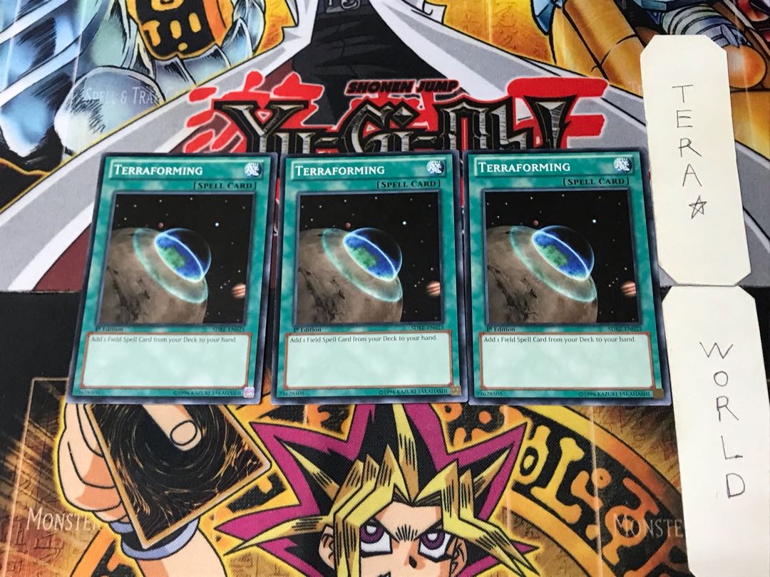 English Terraforming SDRE 1 Normal Set of 3 Terra